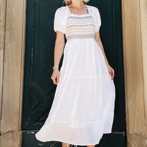 White Baltic Born Dress